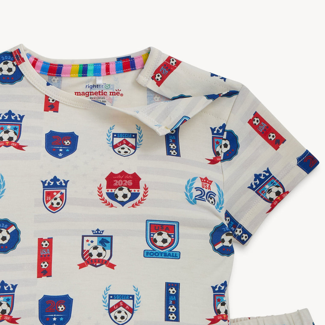 Team Goals USA RightFit Magnetic Pajama Set