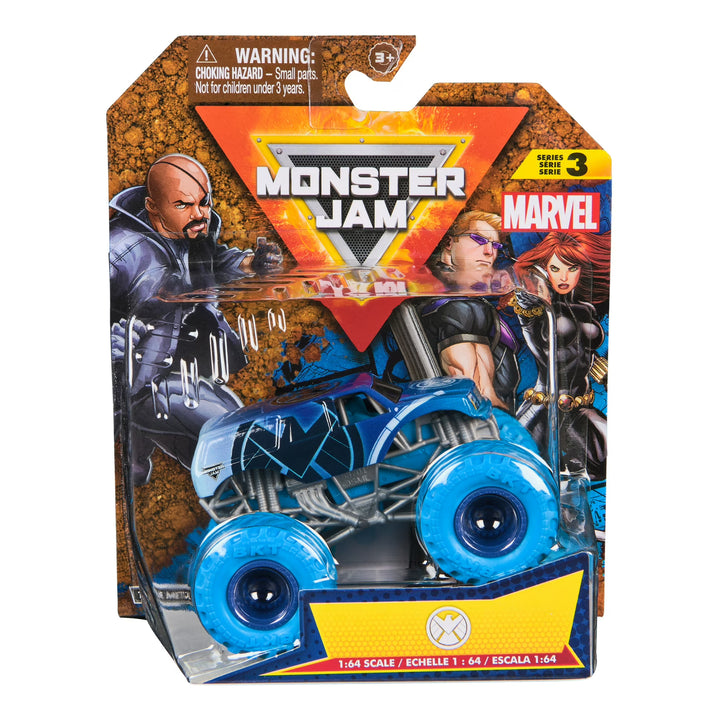 Monster Jam Toy Vehicle Truck 1:64 Scale Marvel