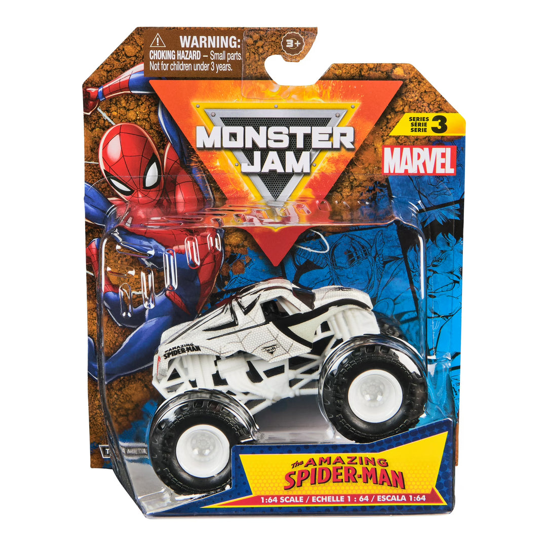 Monster Jam Toy Vehicle Truck 1:64 Scale Marvel