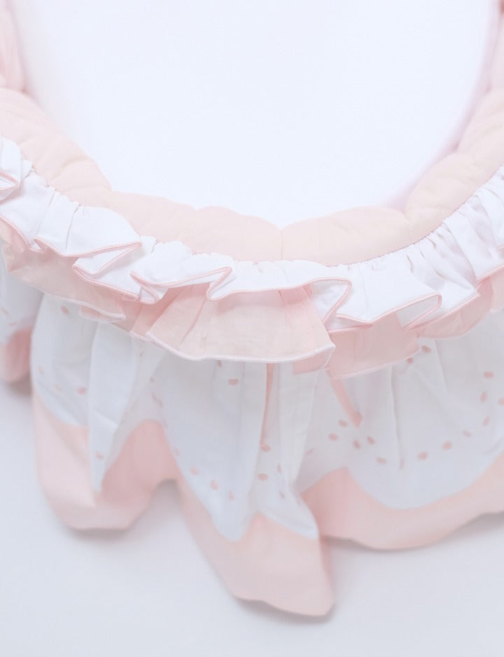 Pink Moses Basket