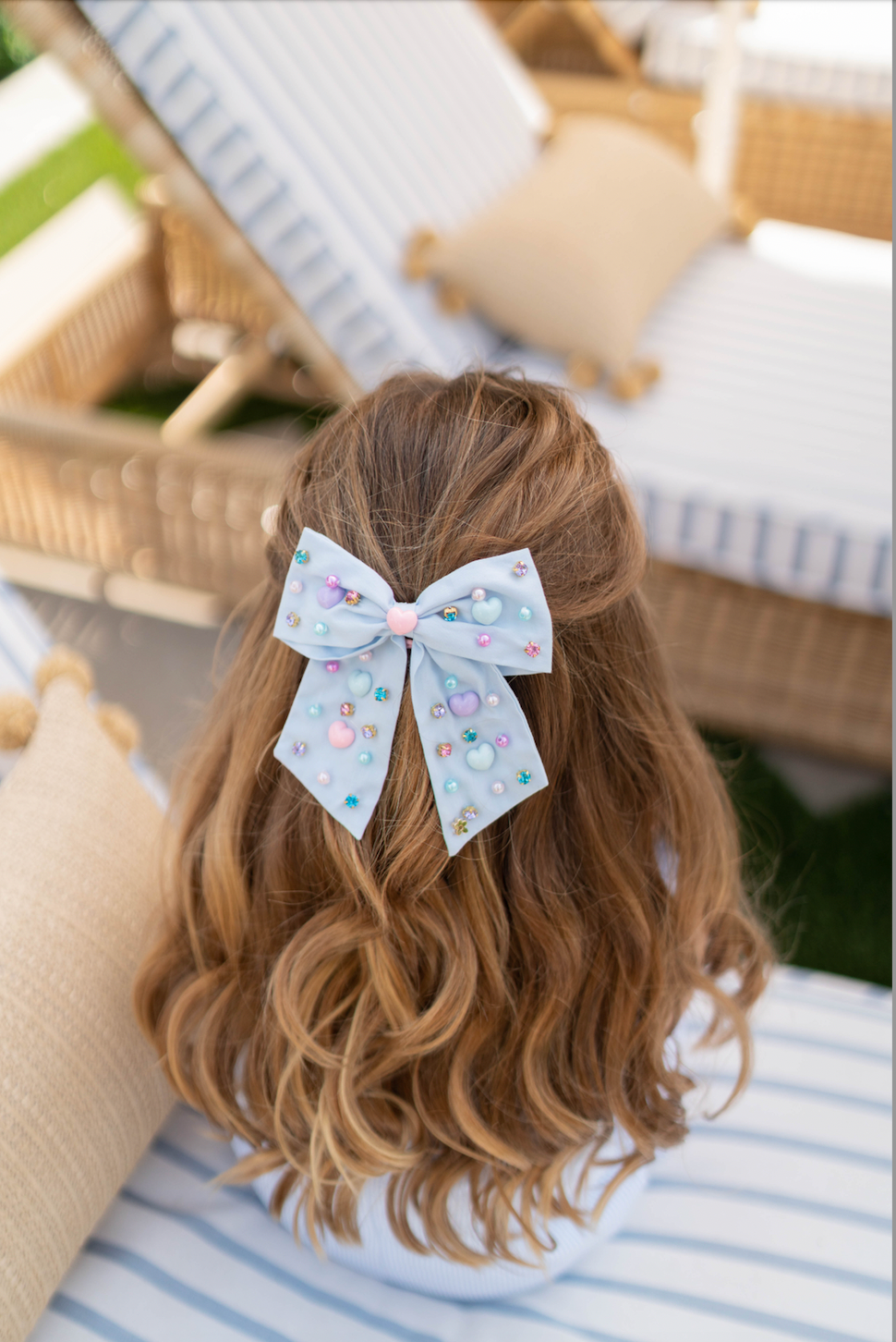 Multi Hearts Bow