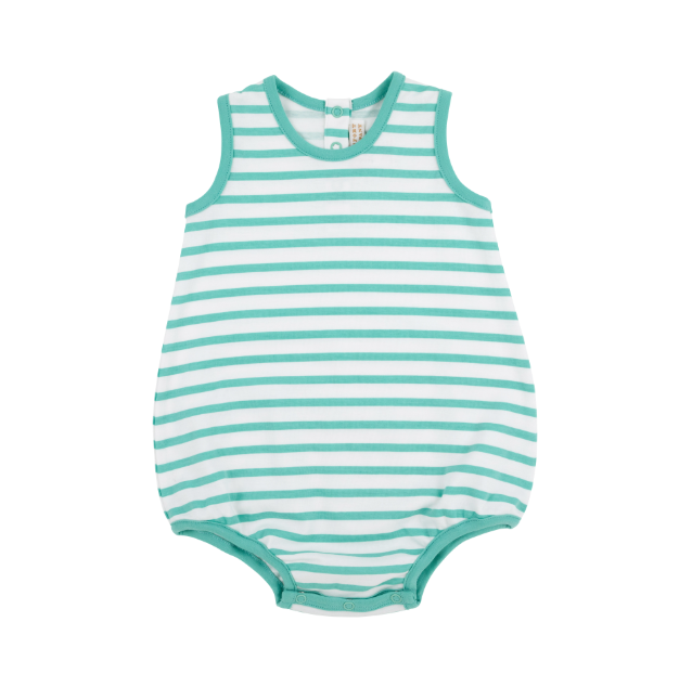 Patton Play Bubble - Turks Teal Stripe