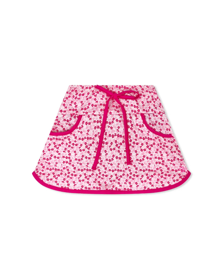 TIffany Skort Pink Petals, Totally Turquoise
