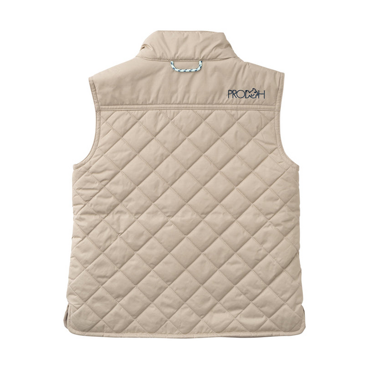 Kids PRO Quilted Vest in Khaki