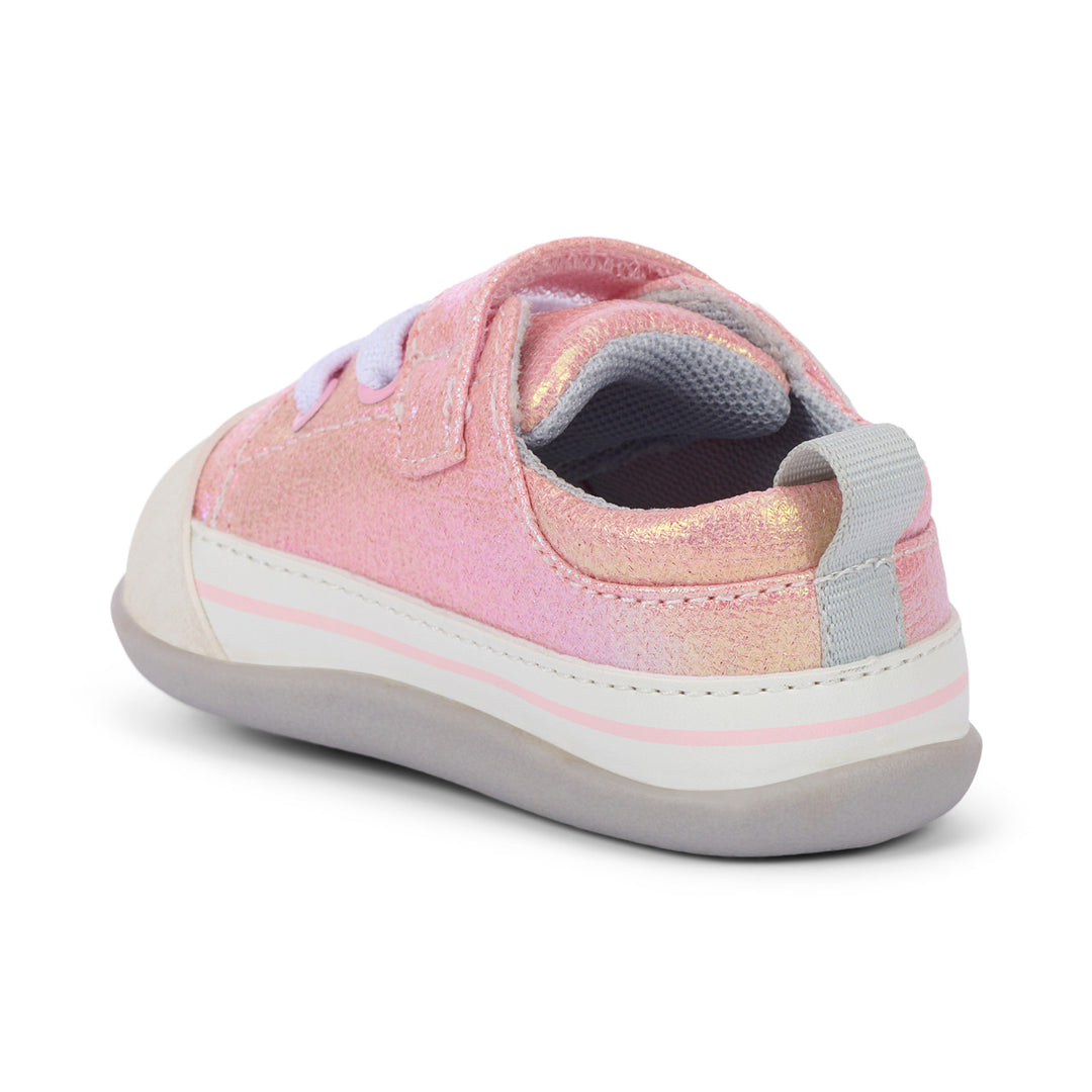 Stevie II (First Walker) Pink Metallic