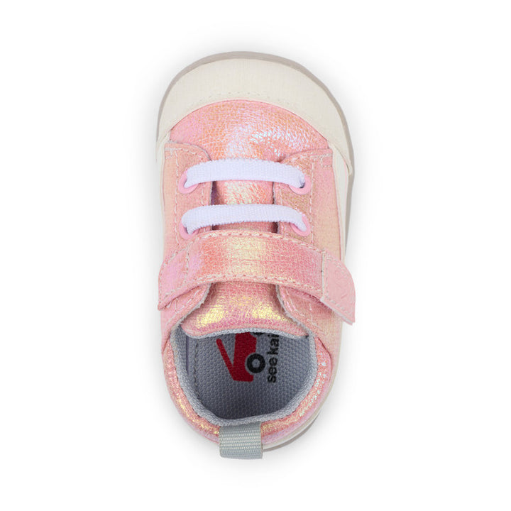 Stevie II (First Walker) Pink Metallic