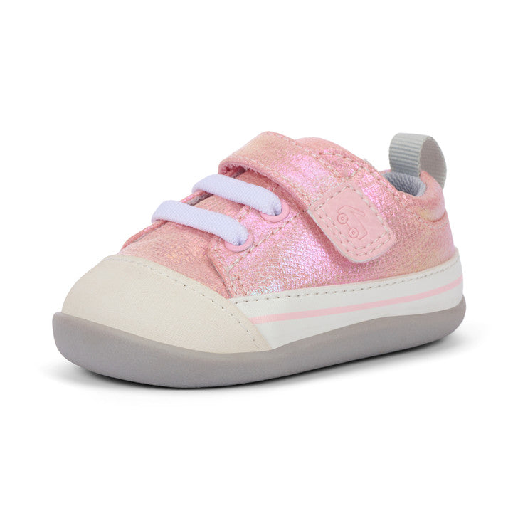 Stevie II (First Walker) Pink Metallic