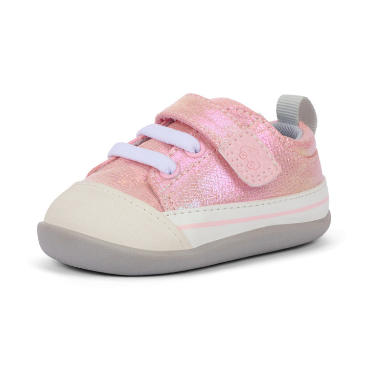 Stevie II (First Walker) Pink Metallic