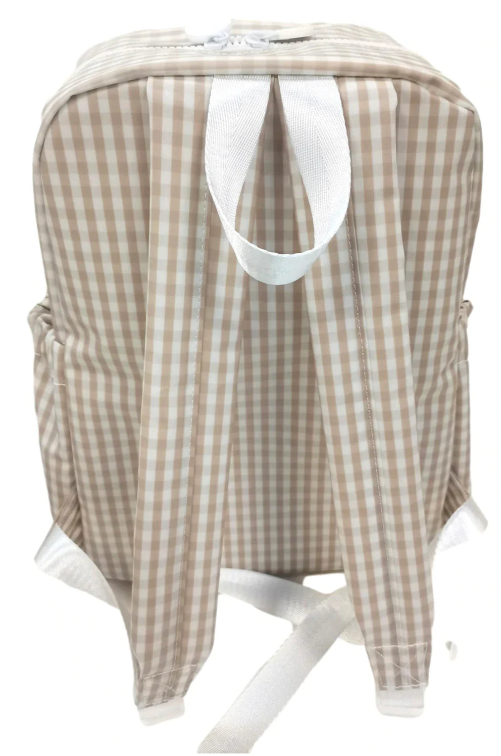 Mini Backer - Gingham Khaki