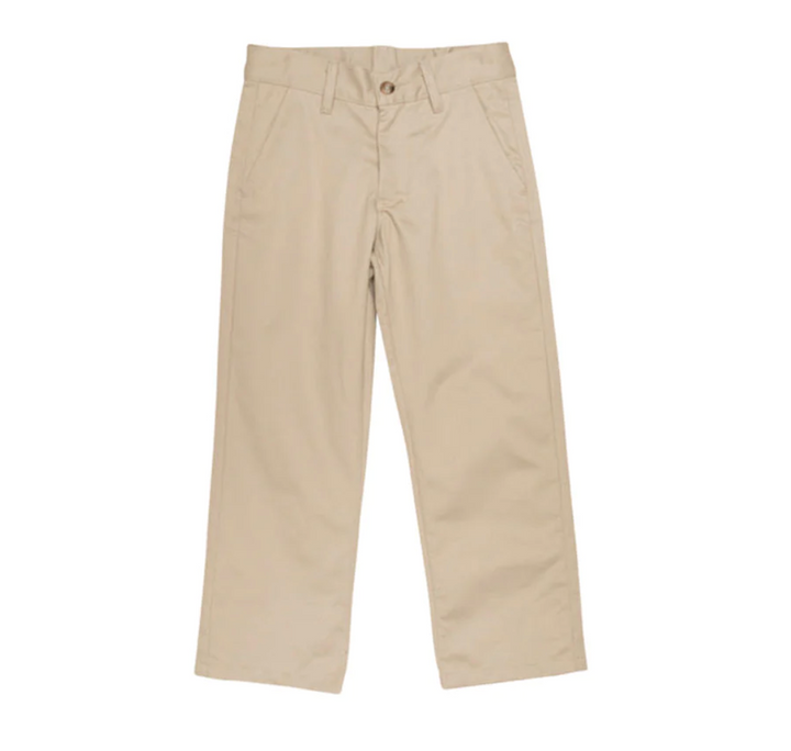 Prep School Pants - Keeneland Khaki with Nantucket Navy
