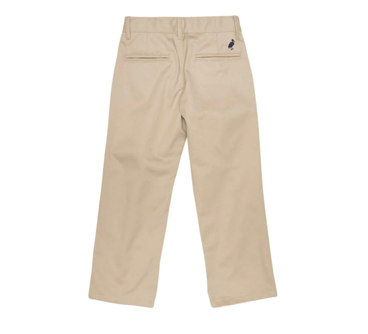 Prep School Pants - Keeneland Khaki with Nantucket Navy