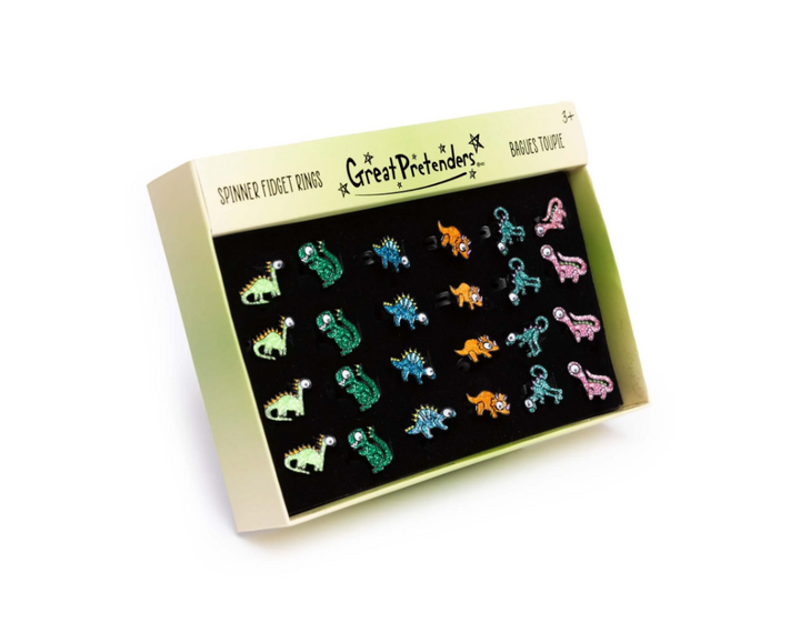 Dinosaur Spinner Fidget Rings