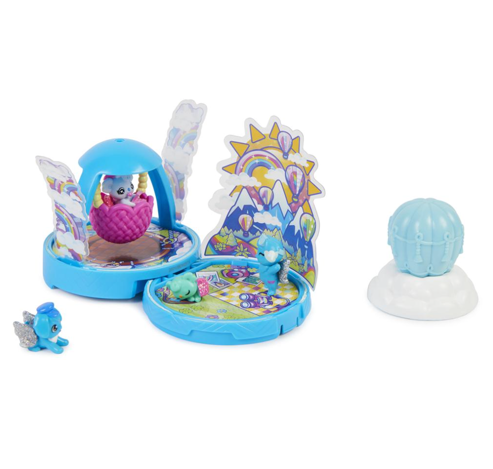 Hatchimals CollEGGtibles Rainbow cation maison Sibling