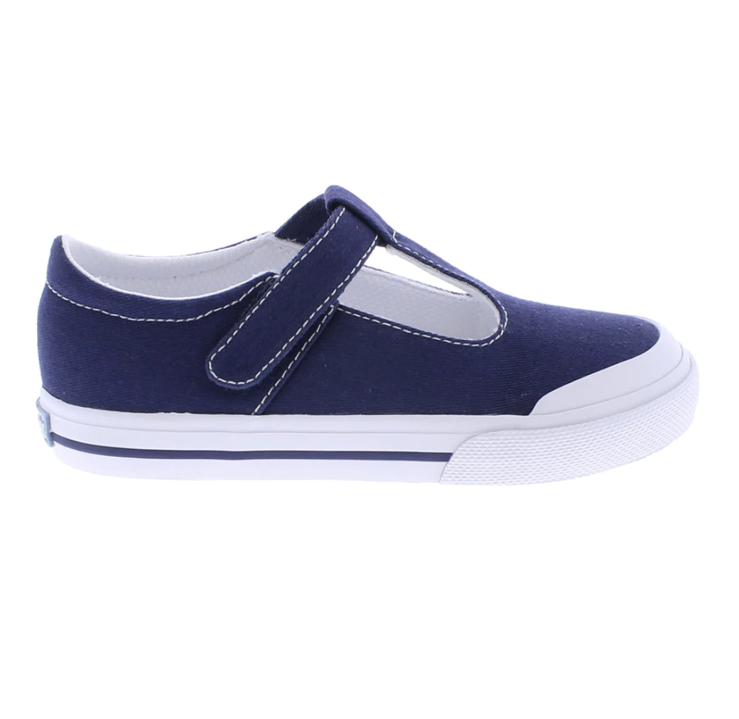Drew Navy T-Bar Mary Janes