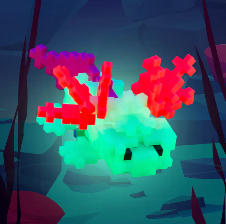 Plus-Plus Axolotl Tube