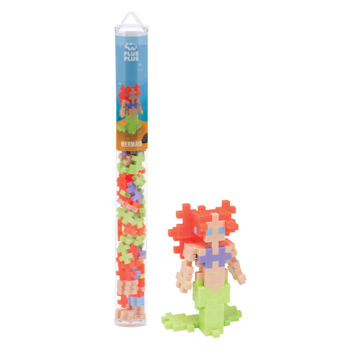 Plus-Plus Mermaid Tube