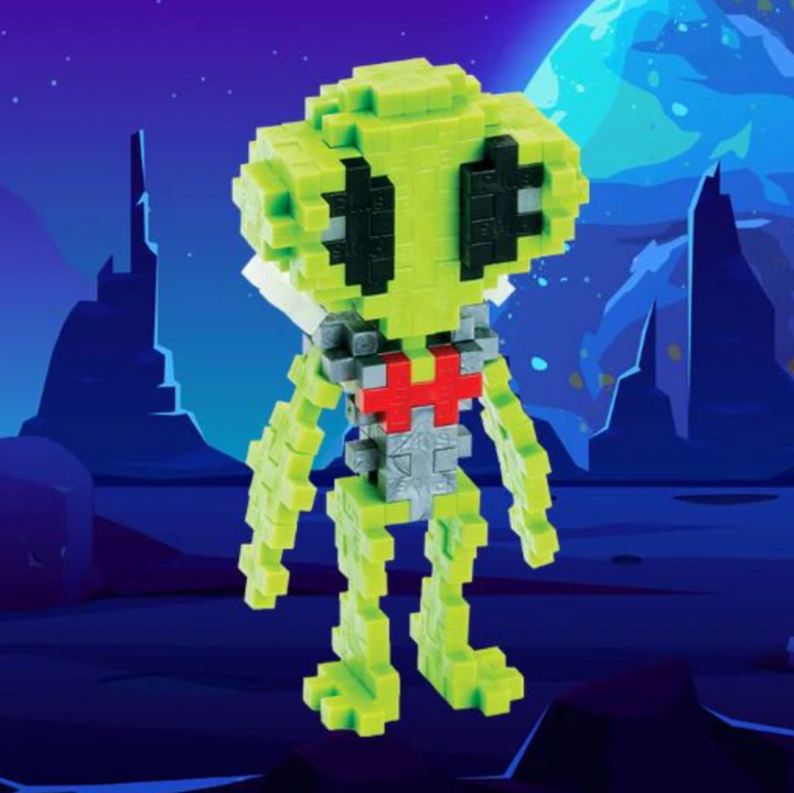 Plus-Plus Alien Tube