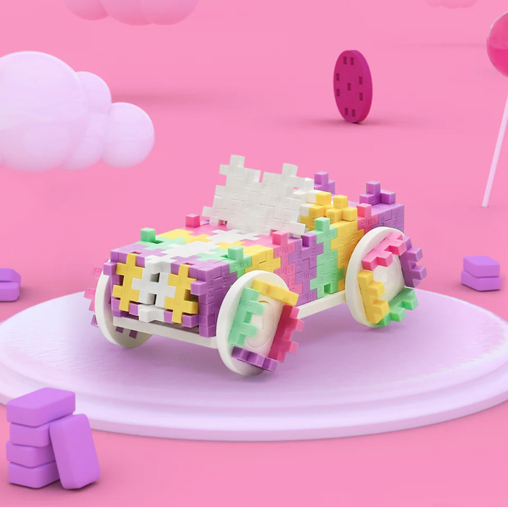 Plus-Plus Color Cars Candy Tube