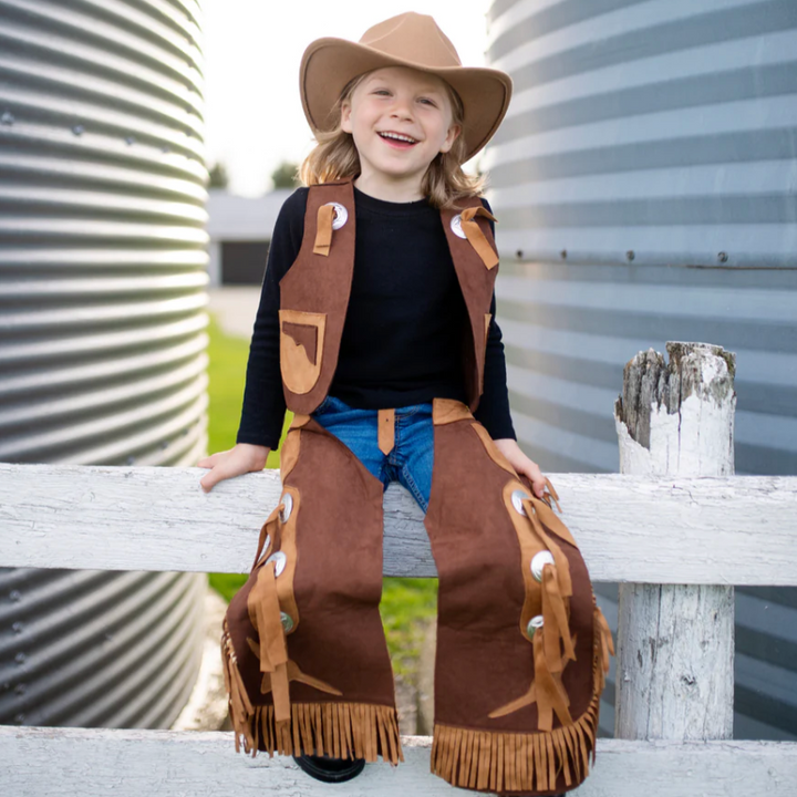 Cowboy Vest and Chaps