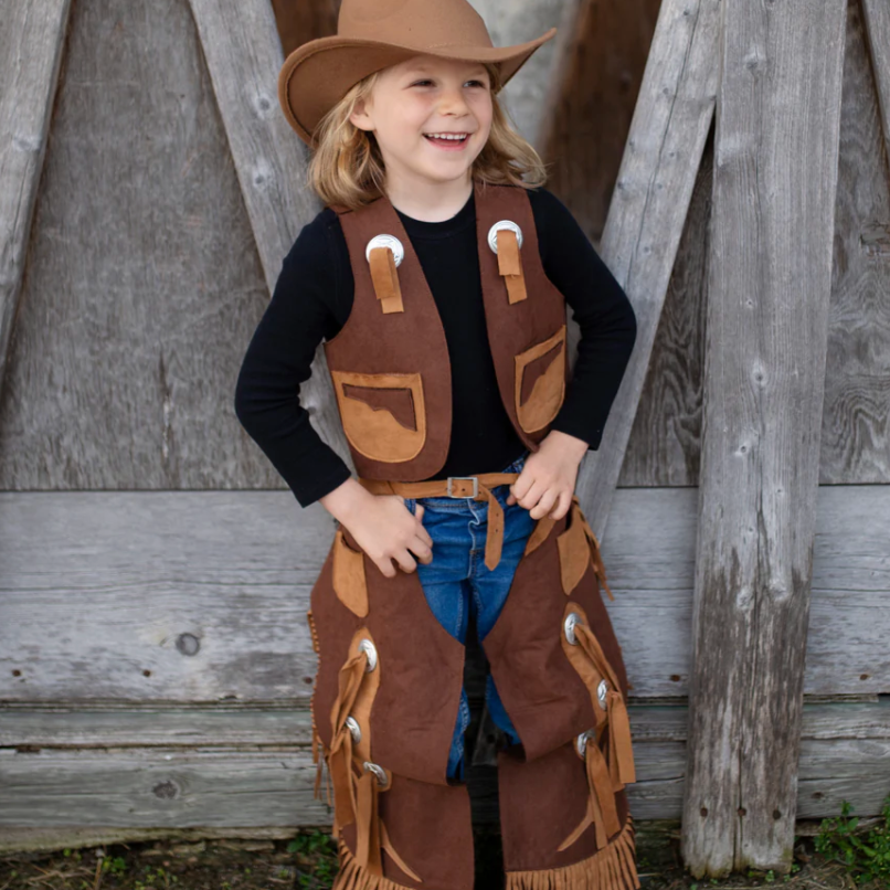 Cowboy Vest and Chaps