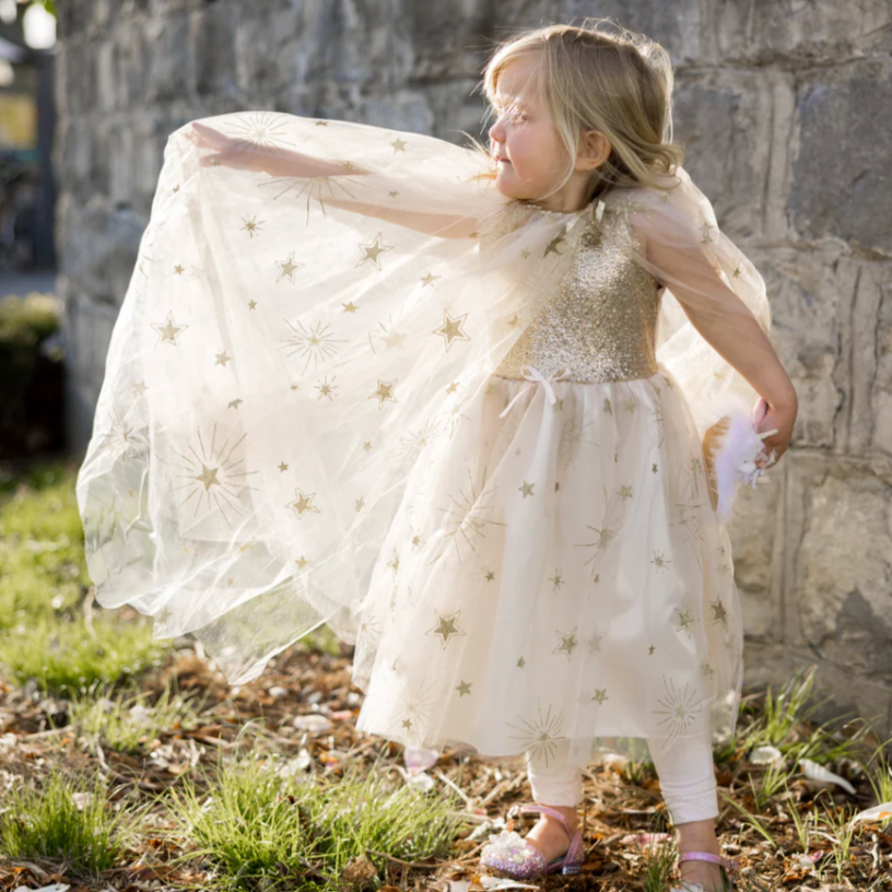 Golden Glam Cape