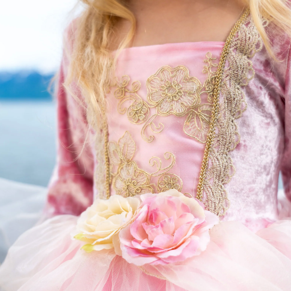 Pink Rose Princess Dress