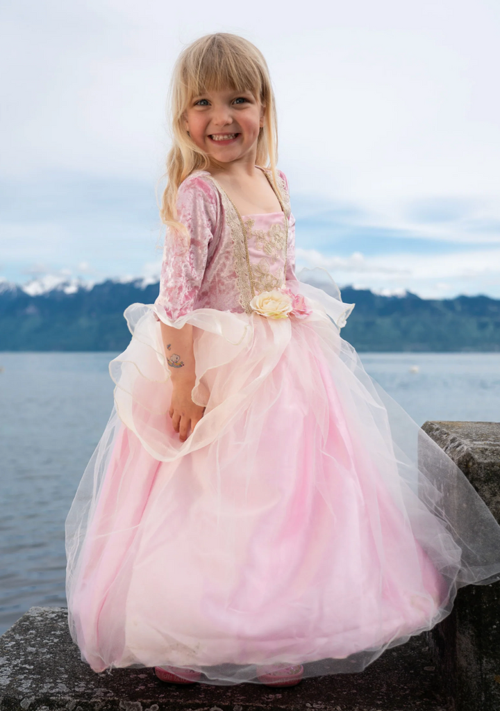 Pink Rose Princess Dress