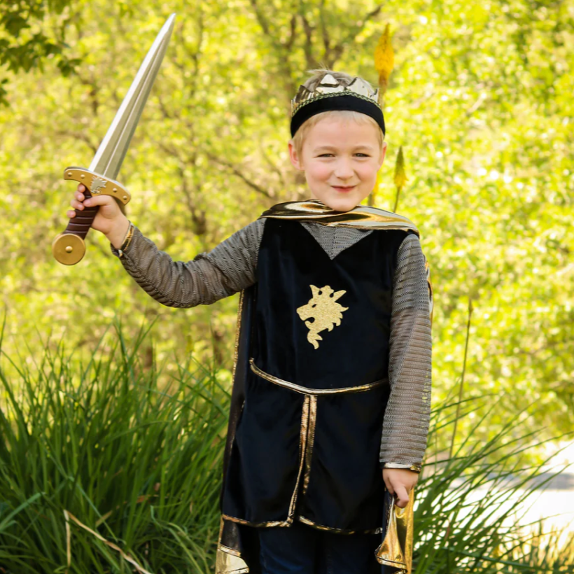 Gold Knight Tunic/Cape/Crown