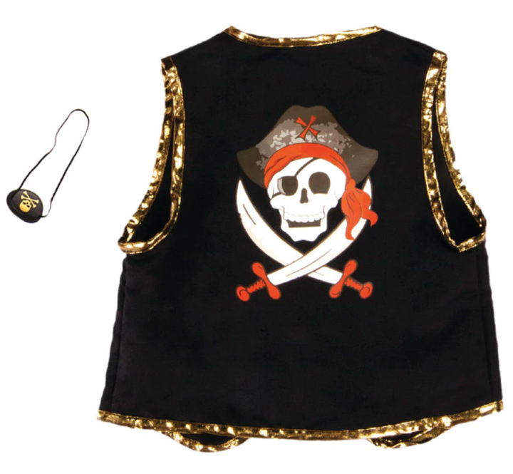 Pirate Vest and Eye Patch