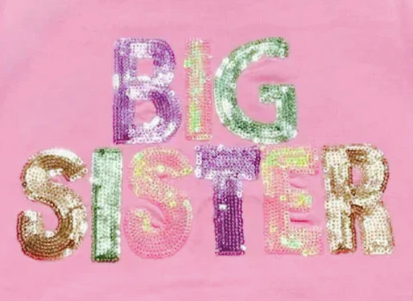 Big Sis Sequin Puff Sleeve Top