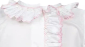 Evelyn Smocked Daygown, Pink