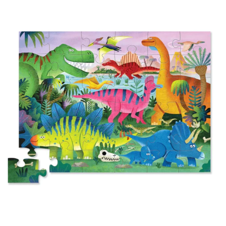 36-Pc Dino Land Puzzle