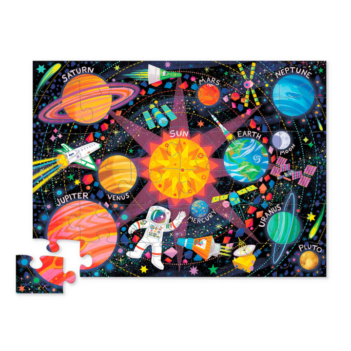 36-Pc Space Explorer Puzzle
