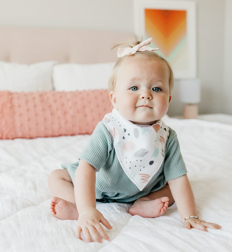 Zella Bandana Bib Set (4-pack)