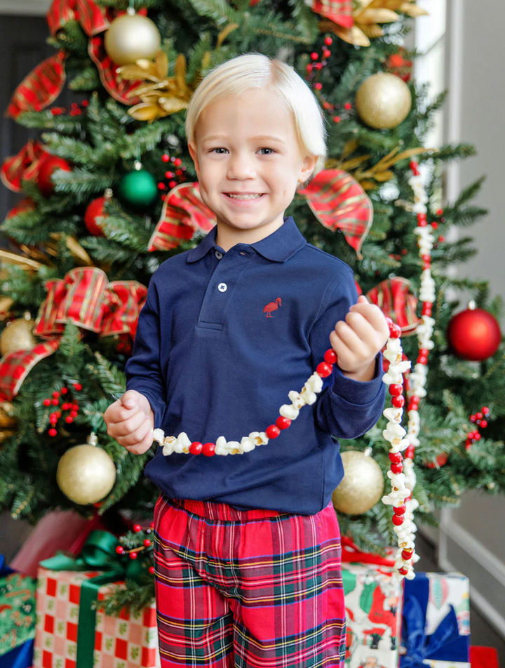 Long Sleeve Prim and Proper Polo and Onesie