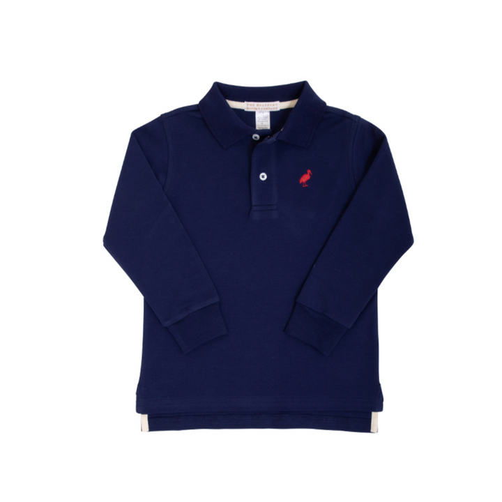 Long Sleeve Prim and Proper Polo and Onesie
