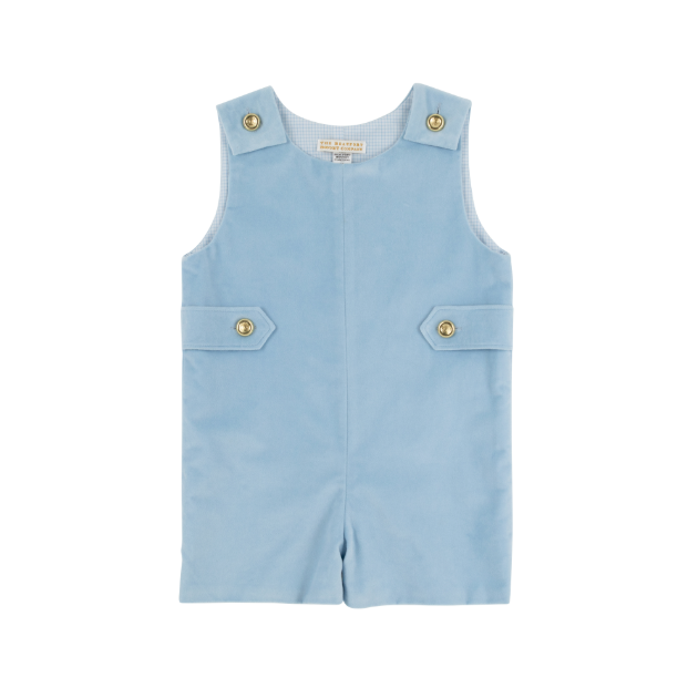 Jack Keene Jon Jon (Velveteen) Barrington Blue with Barrington Blue Mini Windowpane