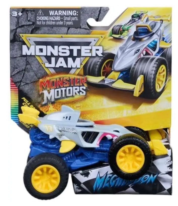 Monster Jam Monster Motors, 1:64 Rev Up Monster Truck