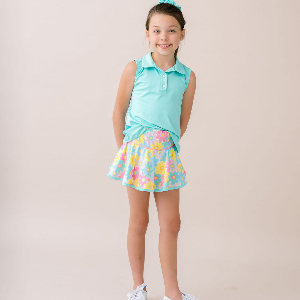 Gabby Tank - Totally Turquoise