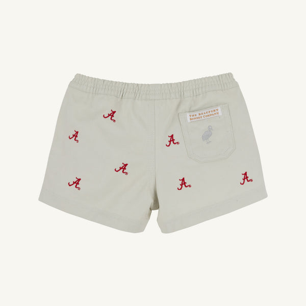 Alabama Critter Sheffield Shorts - Saratoga Stone