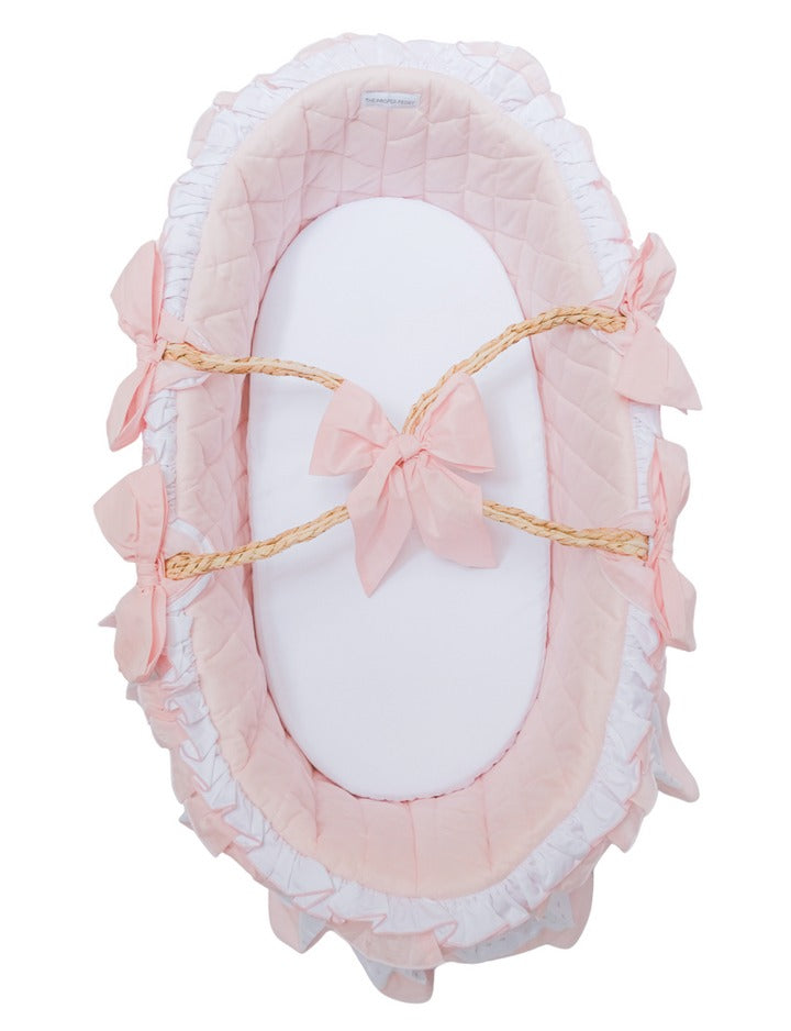 Pink Moses Basket