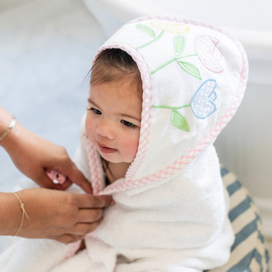 Tulip Baby Hooded Towel &amp; Washcloth Set