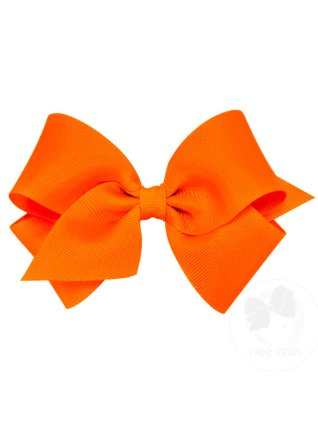 Small Solid Grosgrain Basic Bow