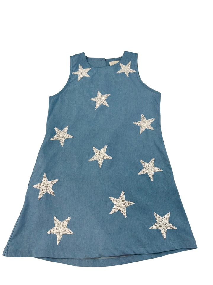 Stars Denim Dress
