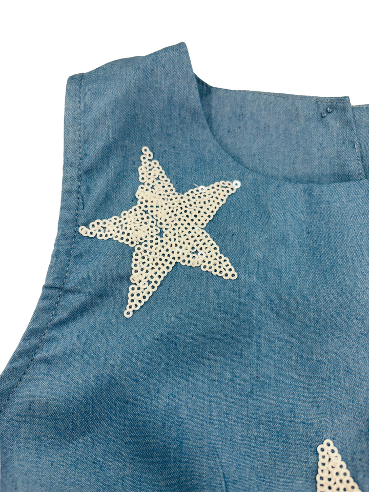 Stars Denim Dress