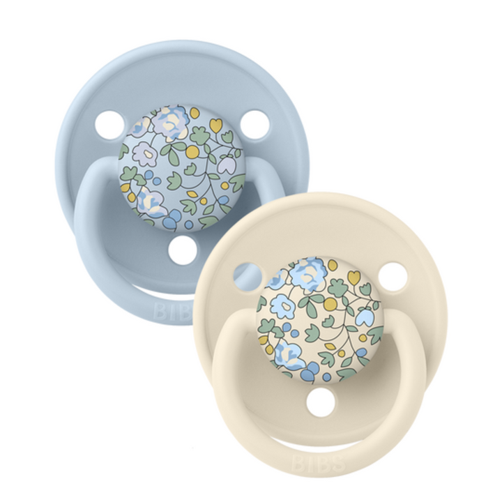 BIBS x LIBERTY De Lux 2 Pack Pacifiers Round