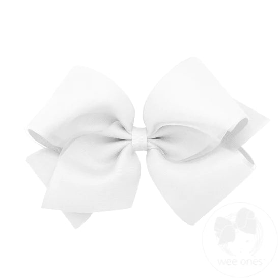Grossgrain with Organza Overlay Bow