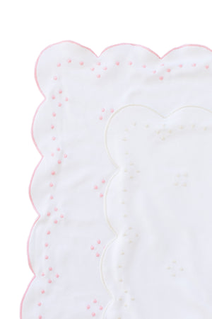 Scalloped Receiving Blanket