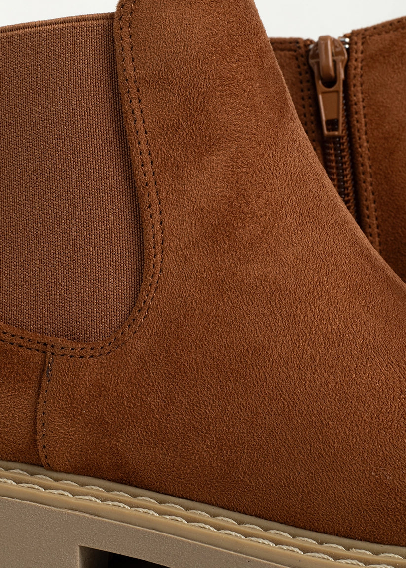 Zophie Mini Camel Suede