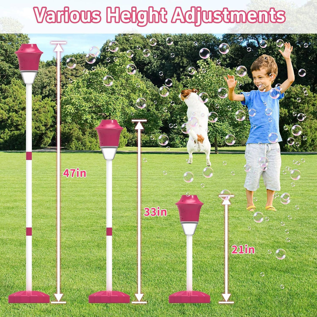 Automatic Standing Bubble Maker Machine Height Adjustable